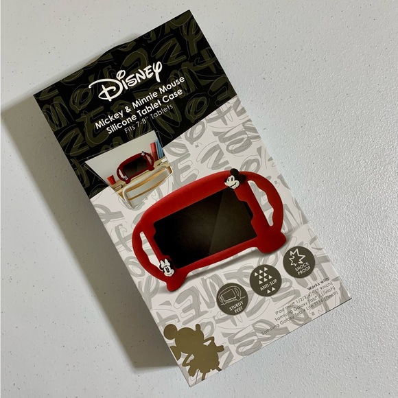 Disney Minnie & Mickey Mouse Silicone Tablet Case-New in Box - Picture 5 of 9